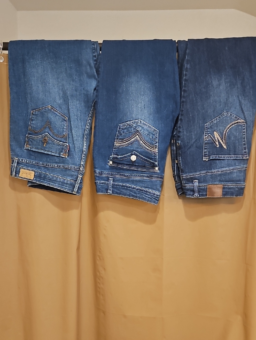 Lot Of 3 Pairs Womens Jeans - Levi's, Angels and Maurices
